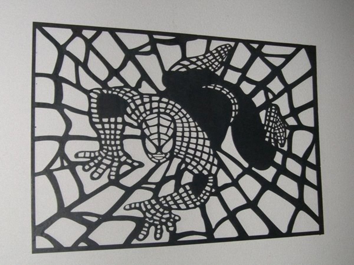 Картина из металла лазерная резка