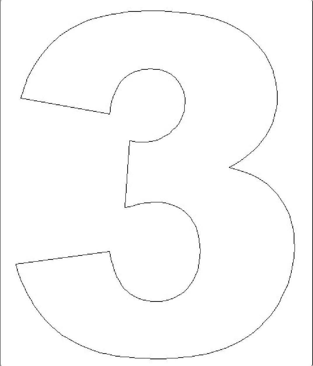 Трафаретные цифры для вырезания