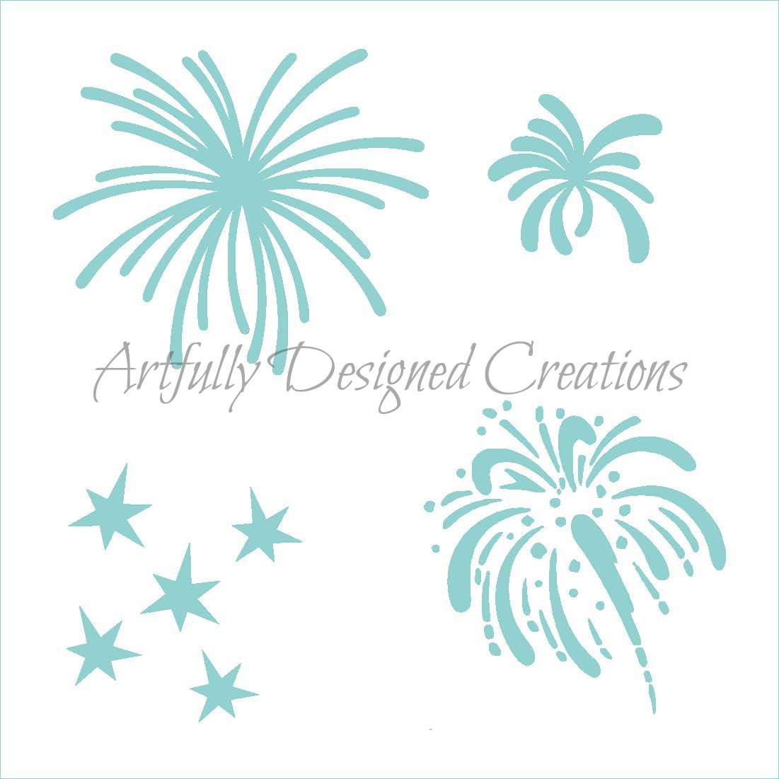 Комета трафарет для вырезания