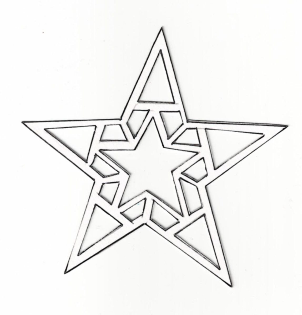 Звезды салюта для вырезания