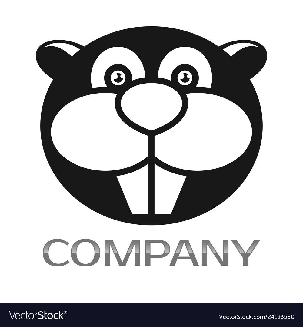 Трафарет бобра