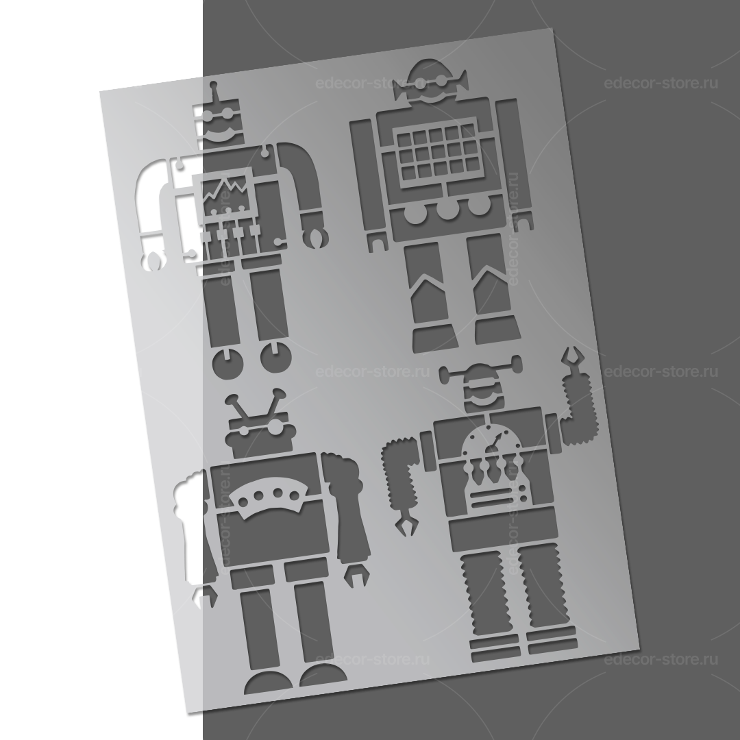 Роюоты раскраскадля девочек