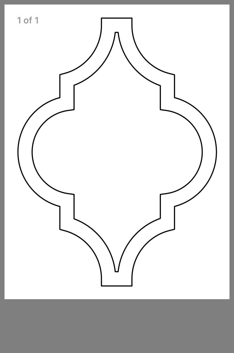 Орнаменты и узоры трафареты