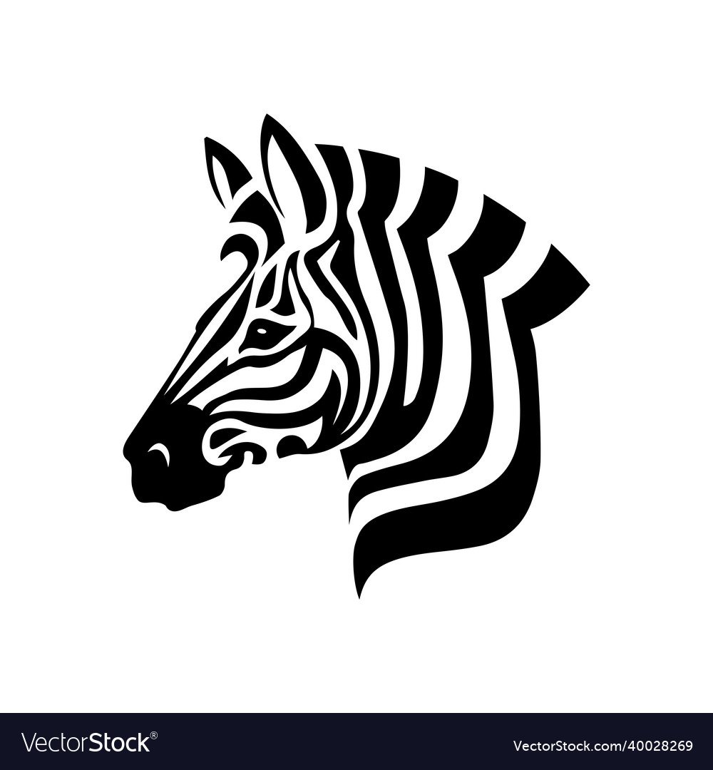 Трафарет Зебра