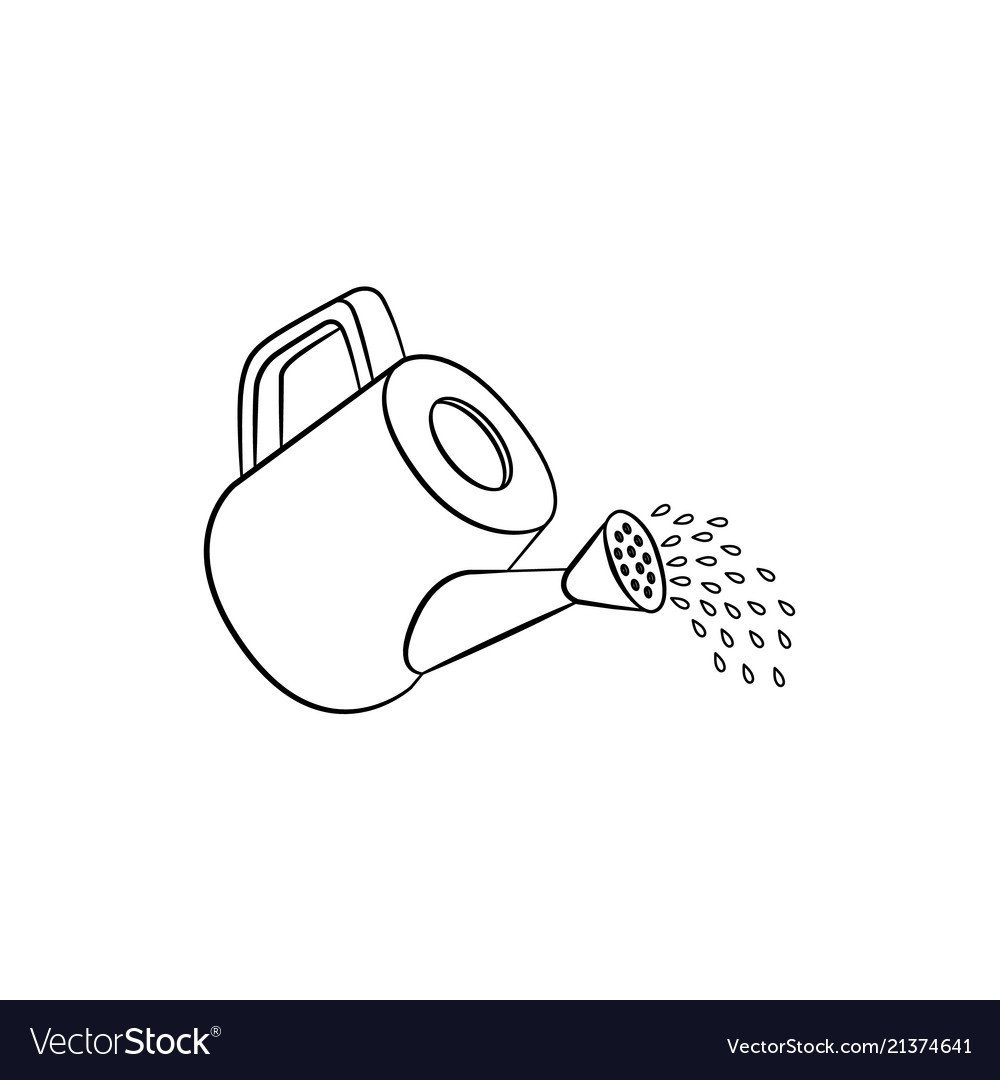 Рисование лейки