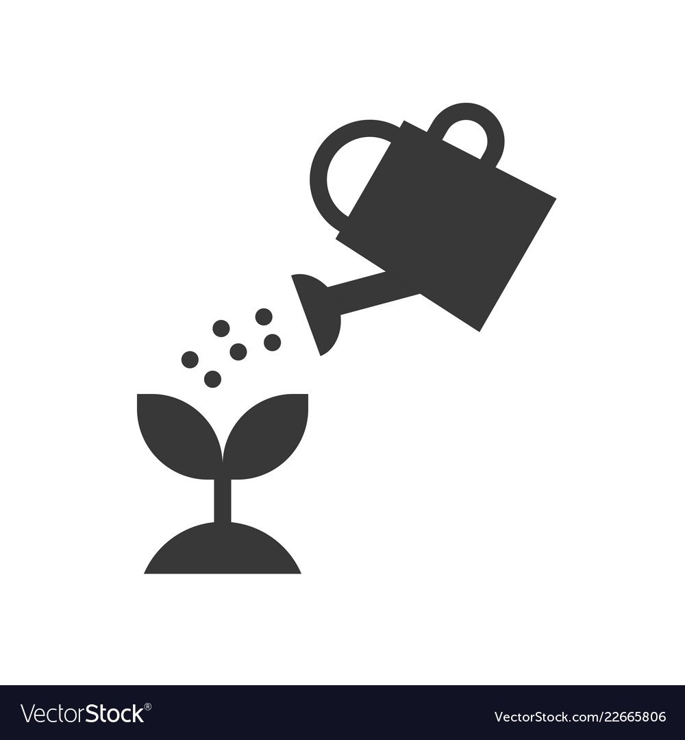 Лейка силуэт