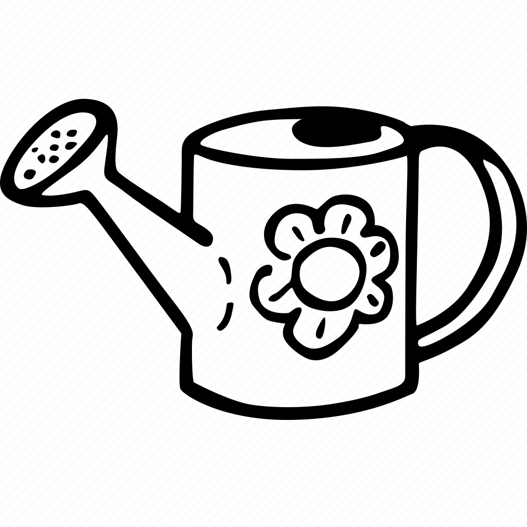 Лейка трафарет