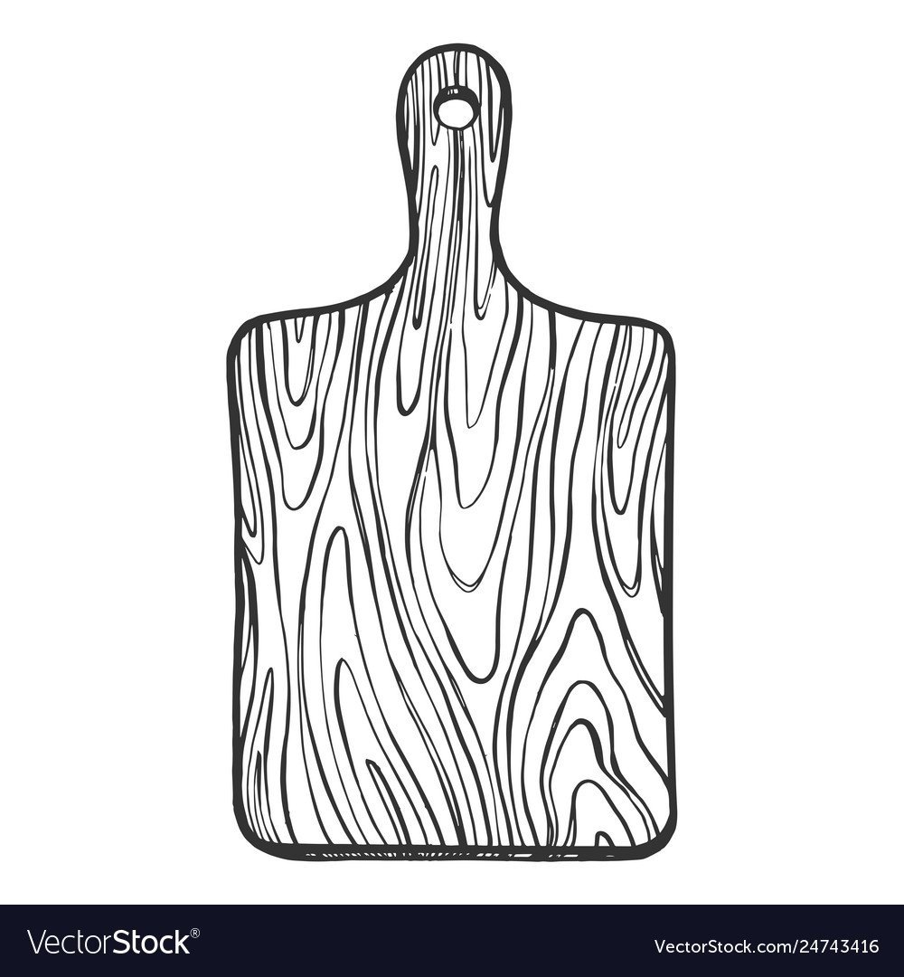 Городецкая роспись доска разделочная раскраска