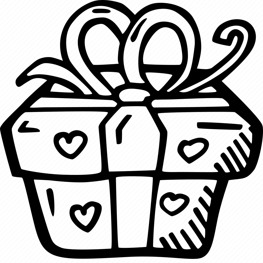 Подарок контур