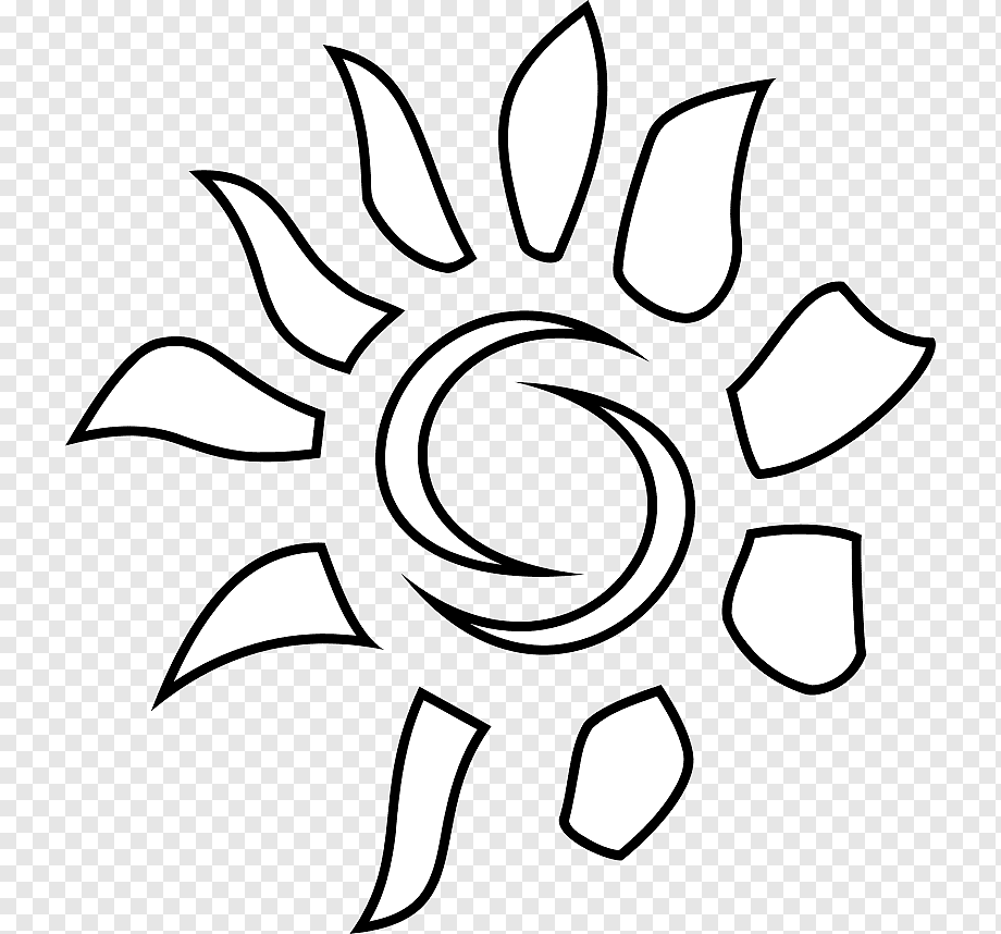 Солнце рисунок