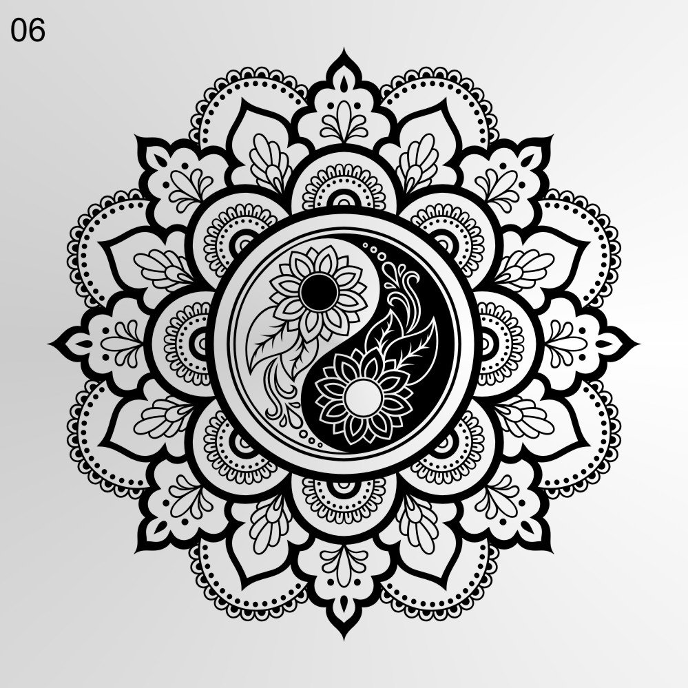 Мандала Инь Янь