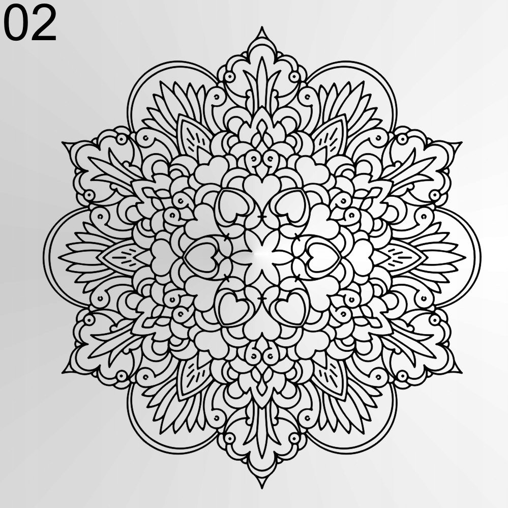 Арабеска раскраска цвета