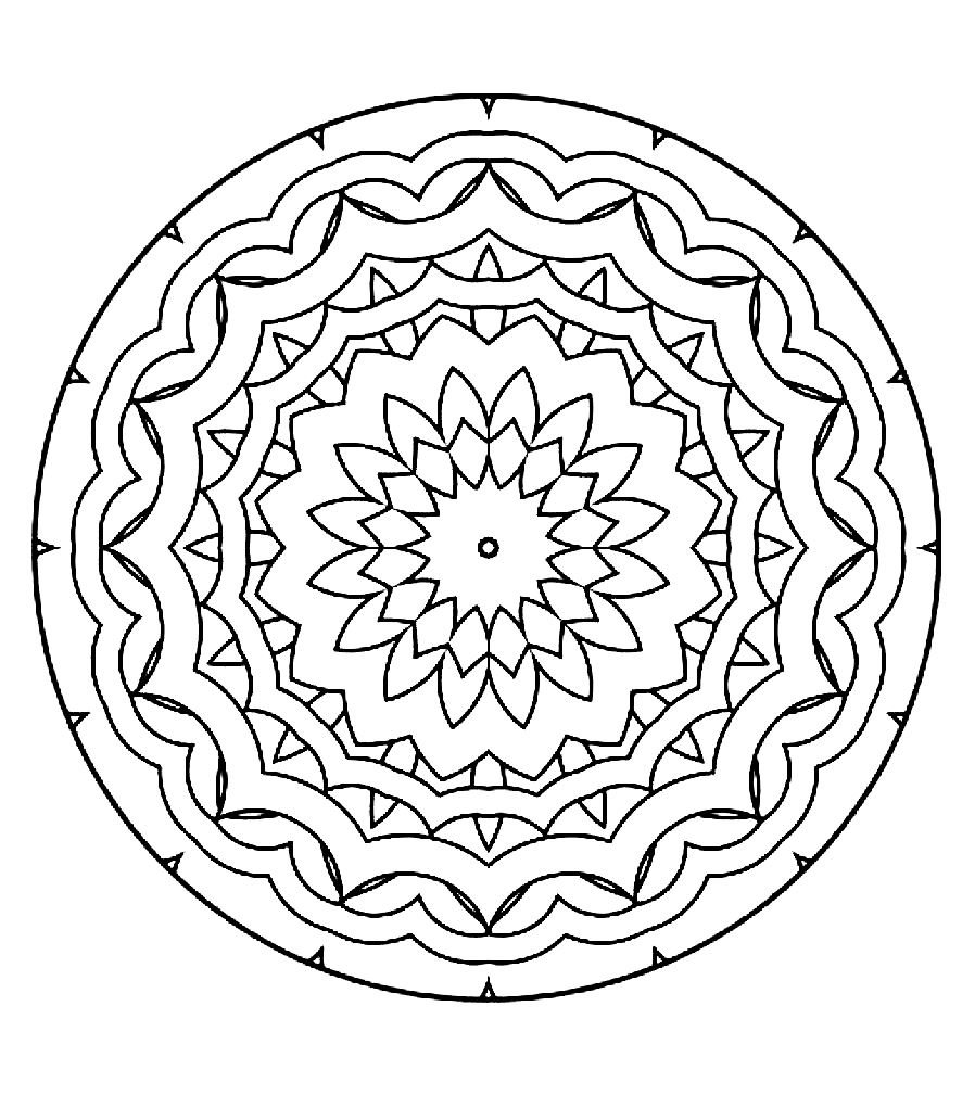 Рисунки на дисках простые