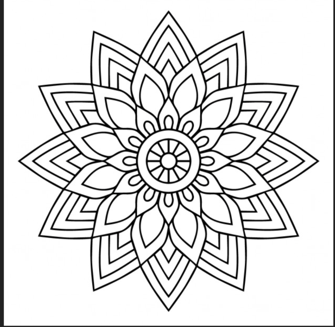 Шаблоны для расчета мандалы