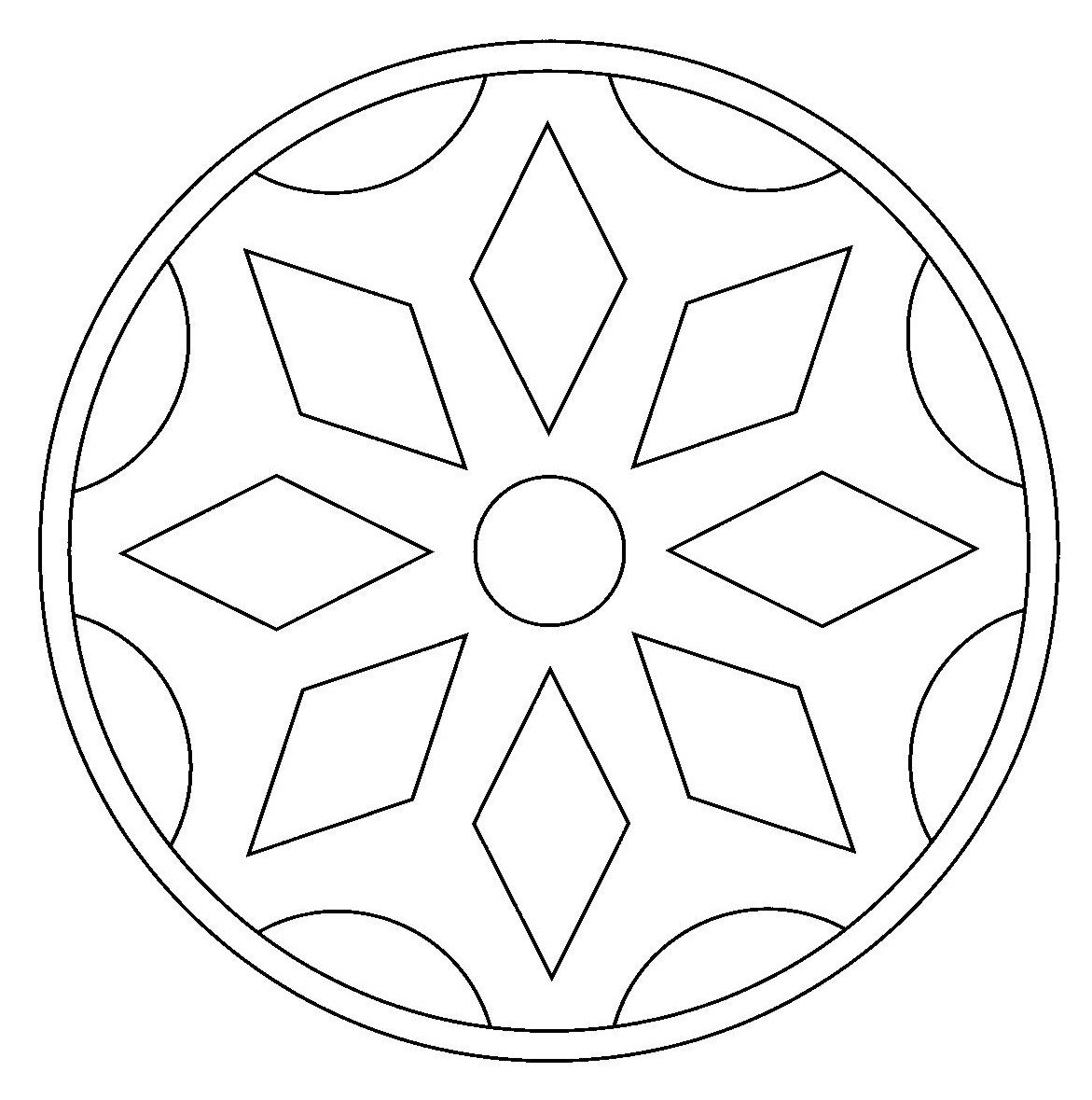 Буддийский орнамент Лотос