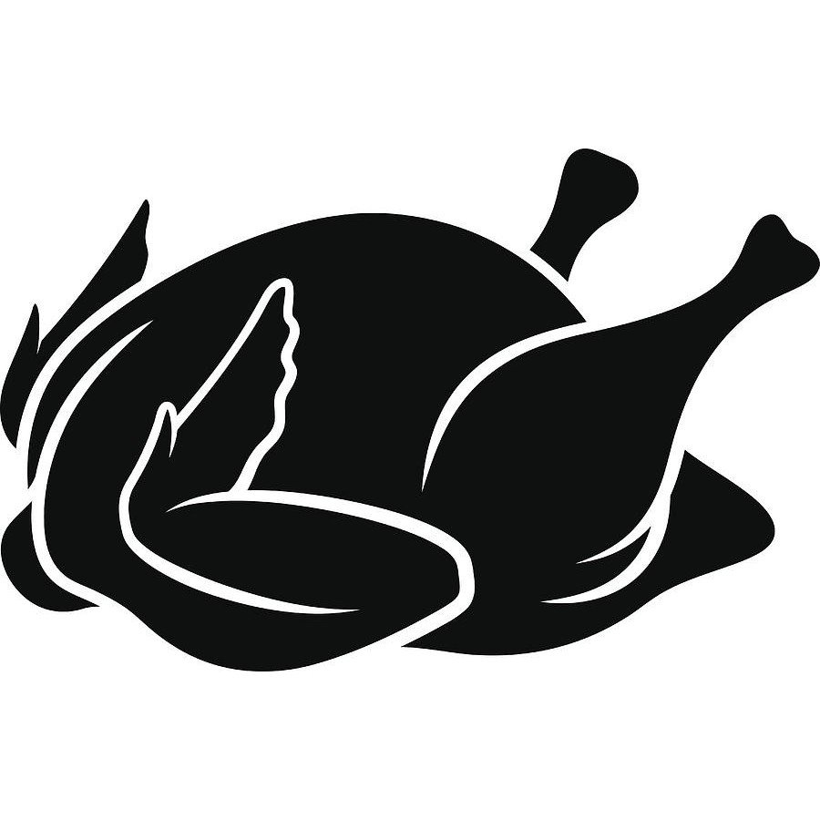 Птенец силуэт