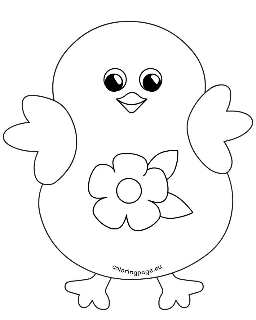 Шаблон курочки для аппликации