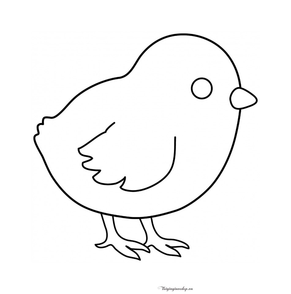 Трафарет головы петуха