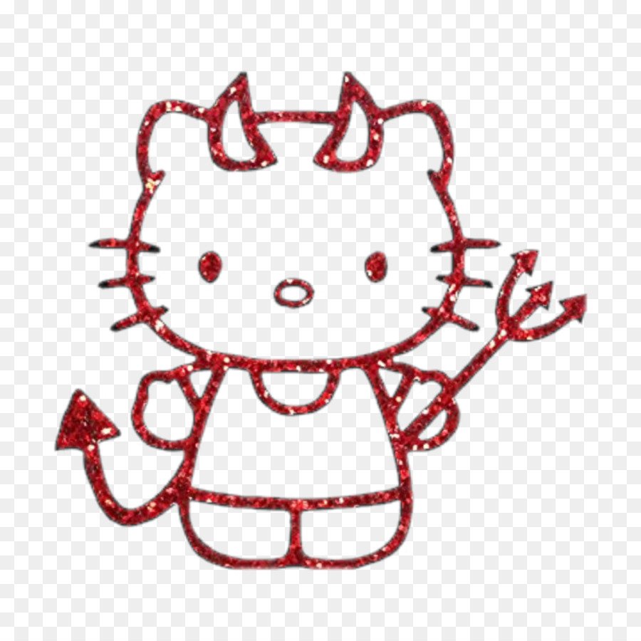 Хелло Китти обводка