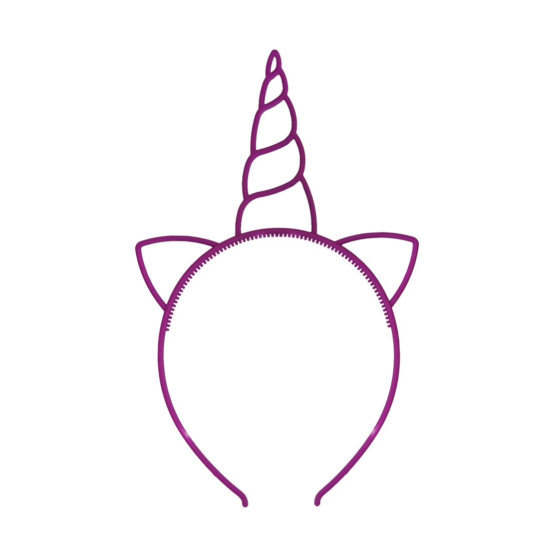 Раскраска ободок Единорог