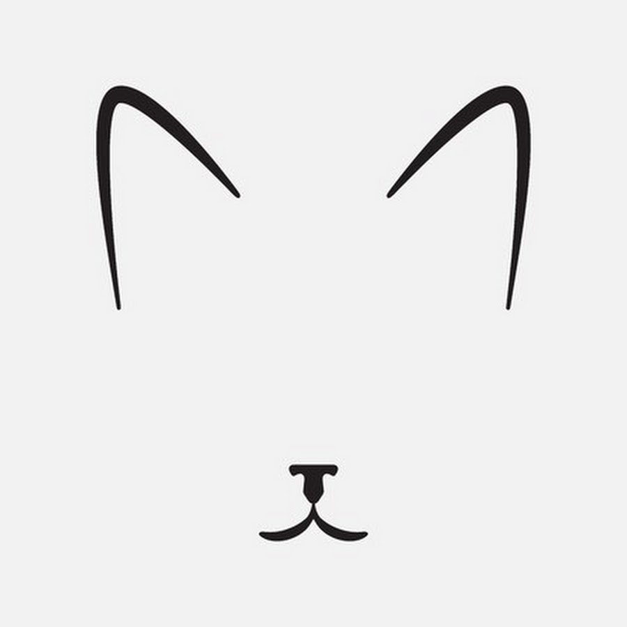 Силуэт ушей кошки