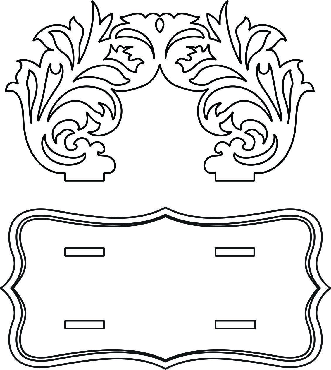 Трафареты для выпиливания лобзиком