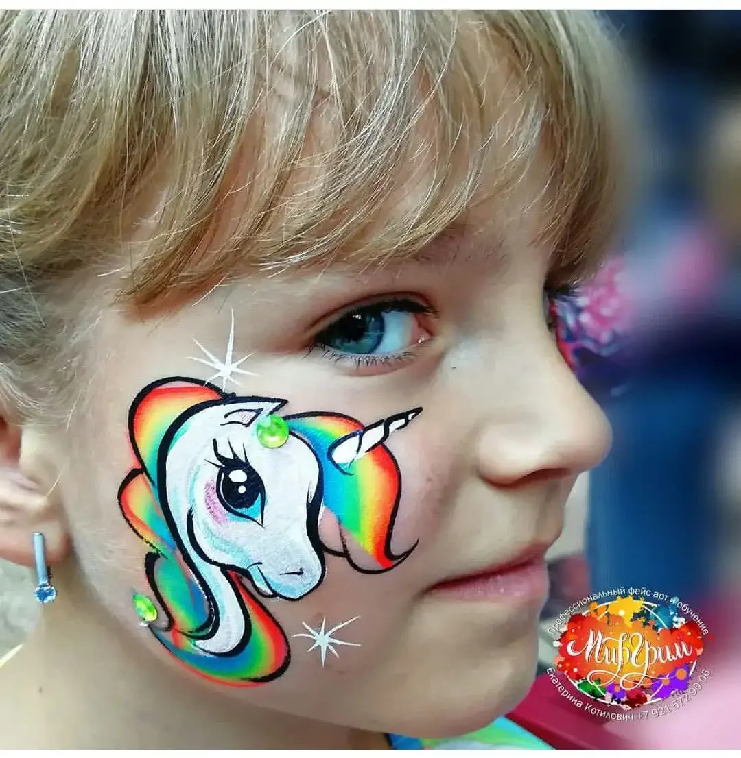 Лицо единорога