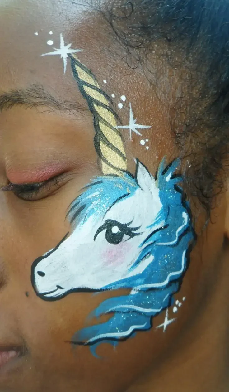 Аквагрим лошадка