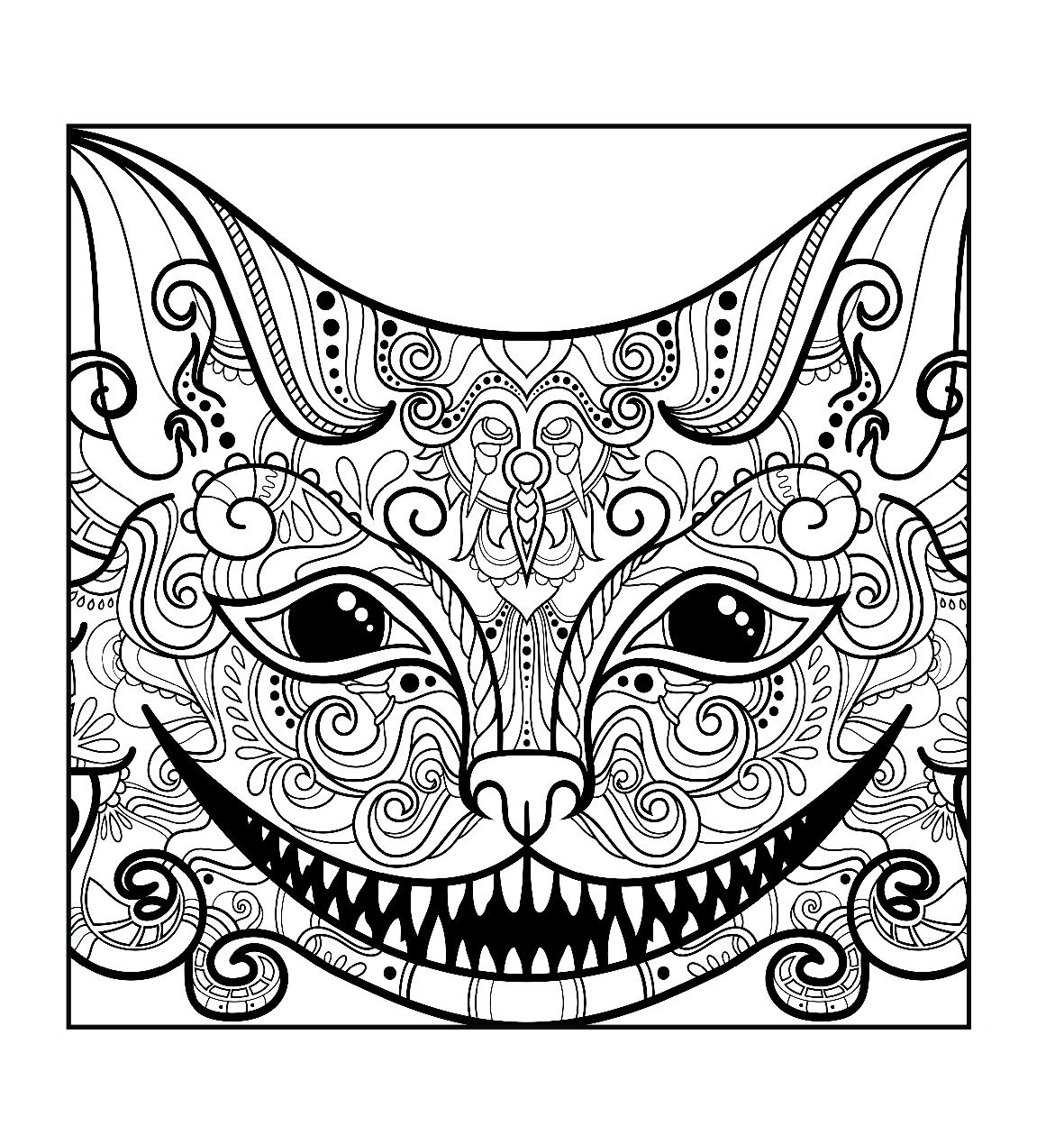 Чеширский кот из Алисы в стране чудес