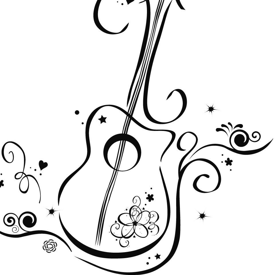 Музыкальные узоры рисунки