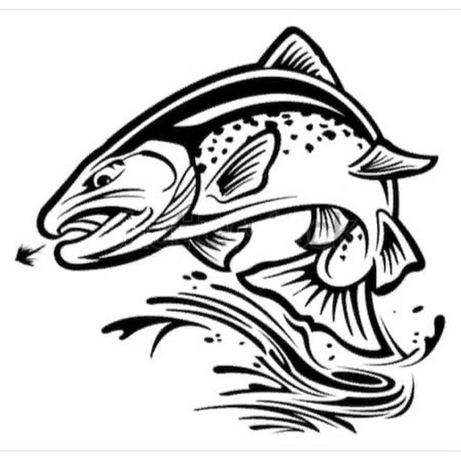 Образ рыбака чб