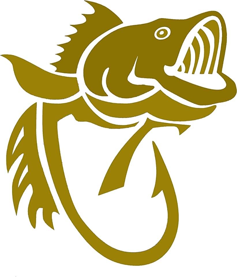 Трафарет рыбака