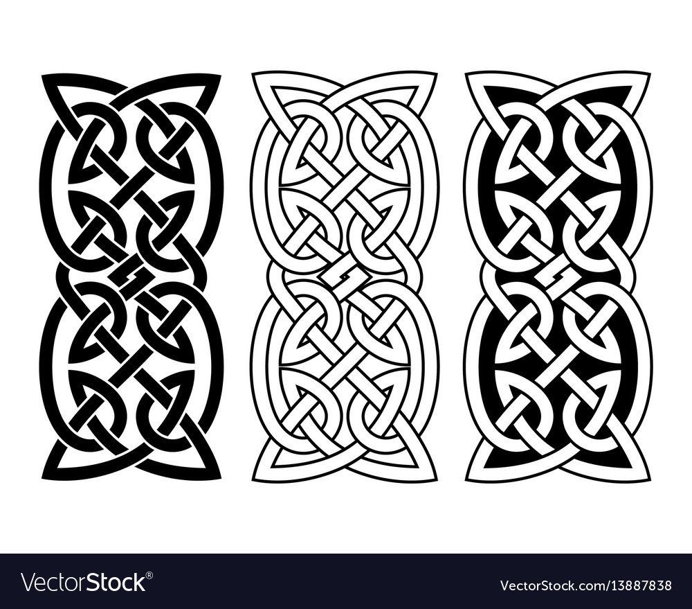 Узор Скандинавский орнамент маленький