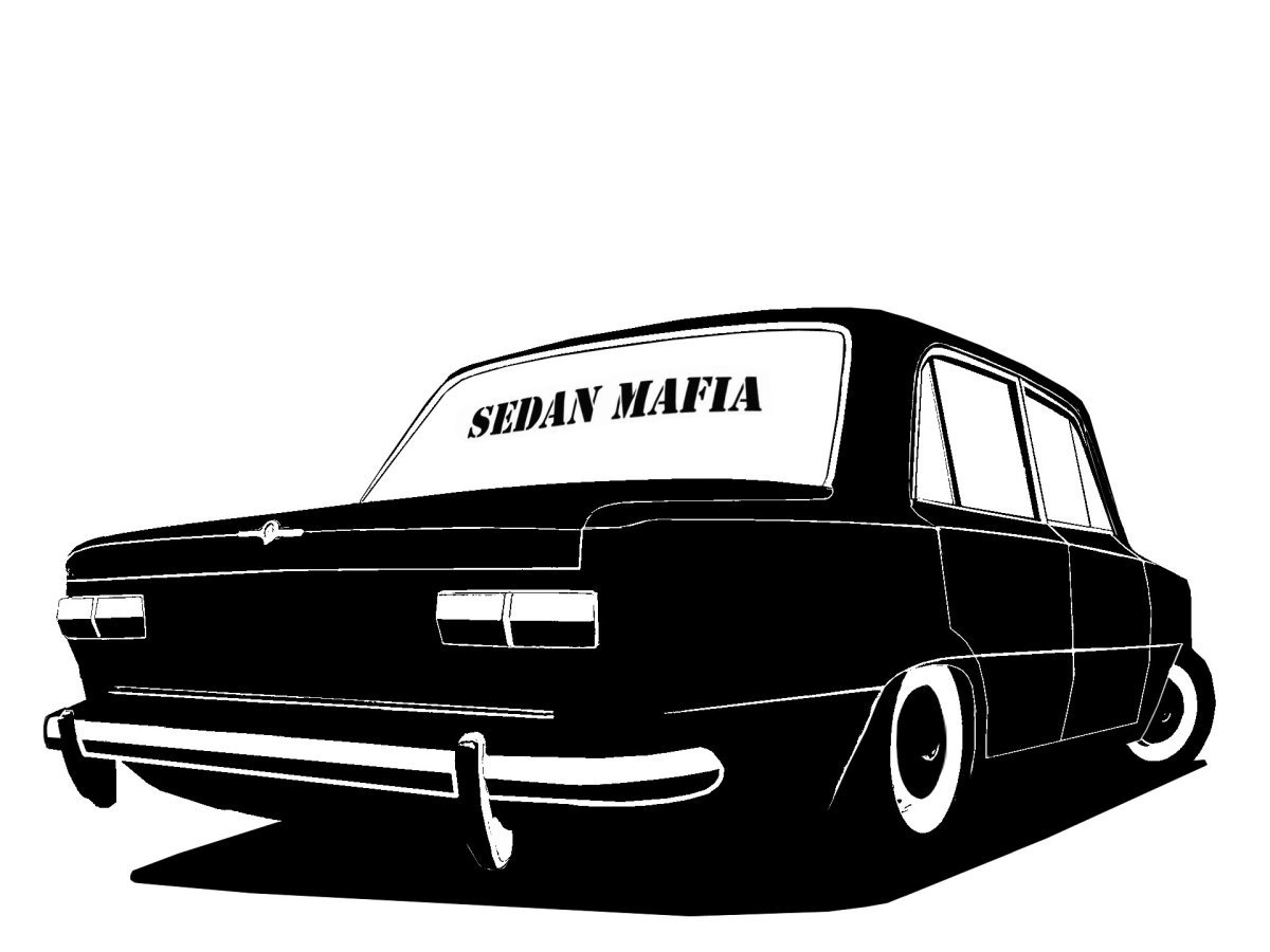 ВАЗ 2105 силуэт сбоку