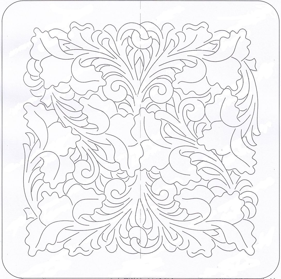 Дракон рисунок для тиснения на коже