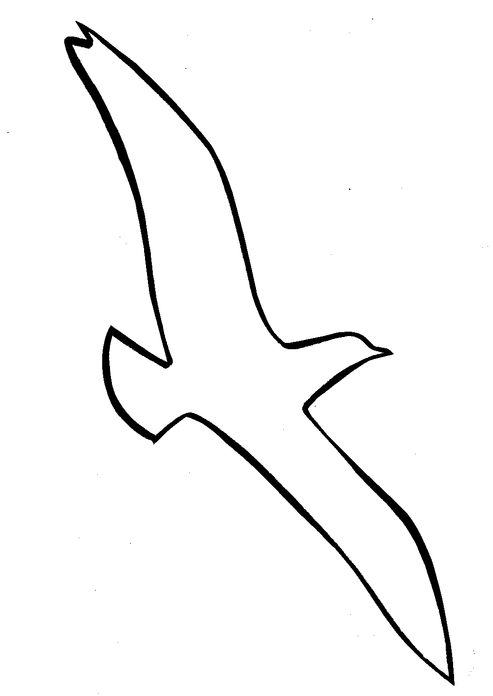 Графическое изображение Чайки