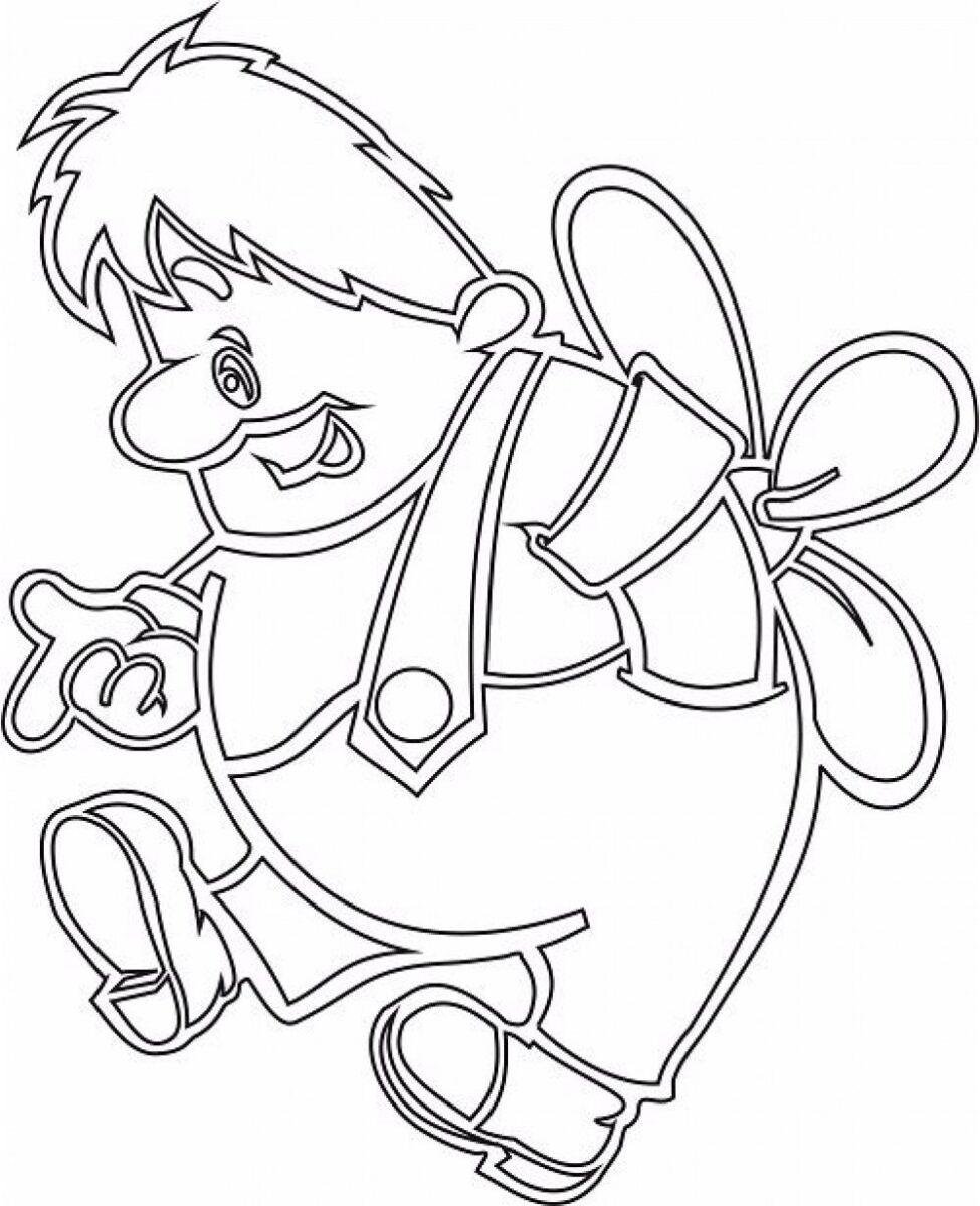 Мультяшные трафареты