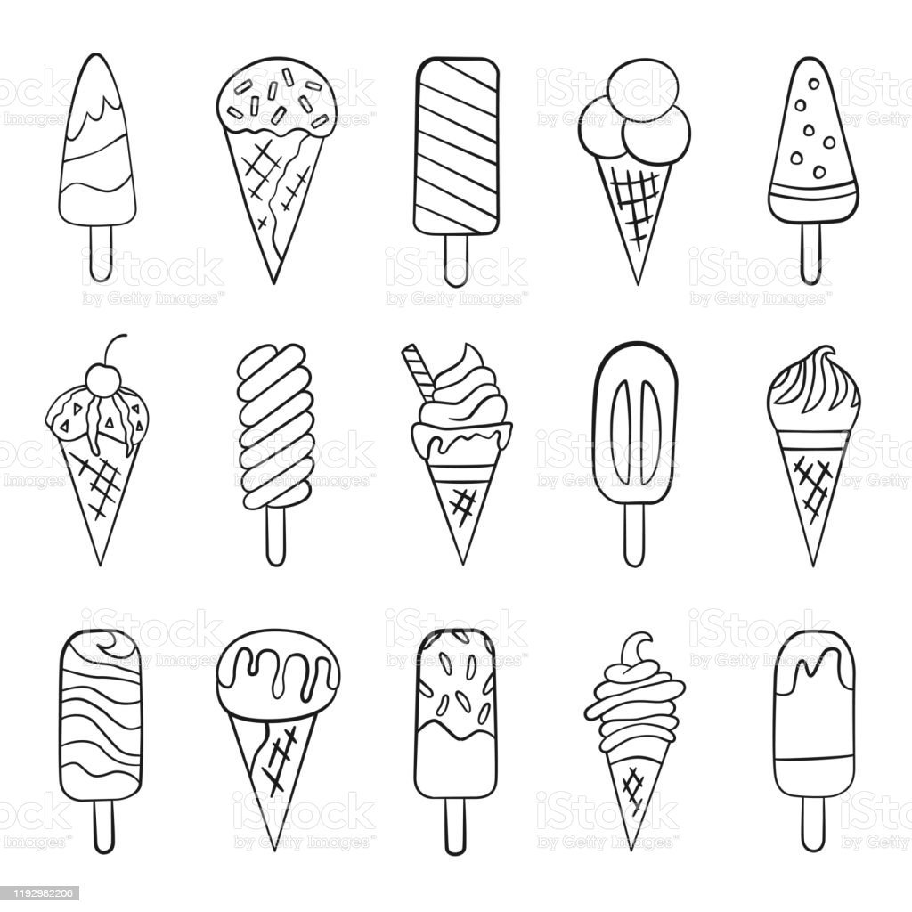 Геометрическое мороженое