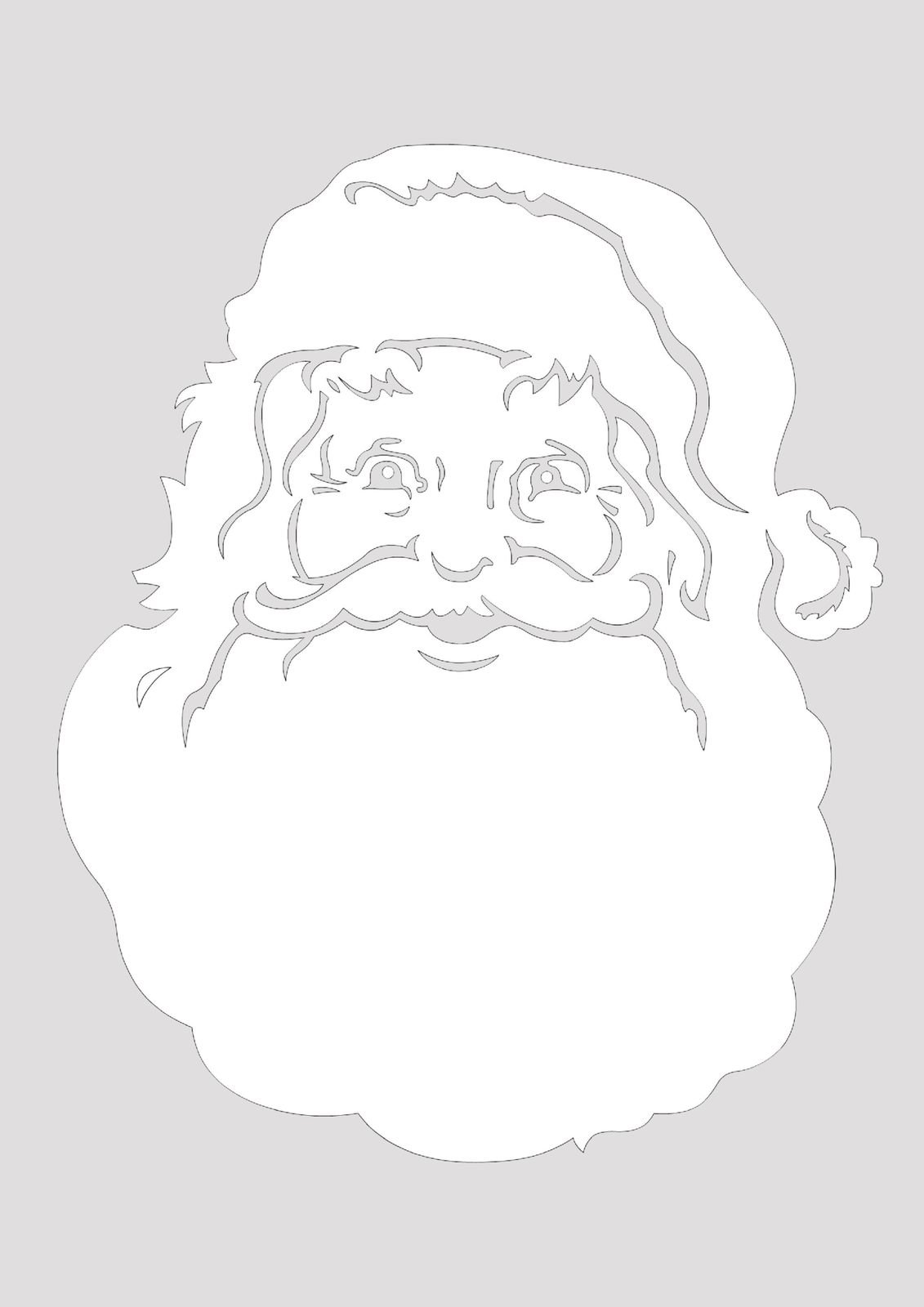 Вытынанки Гномы новогодние