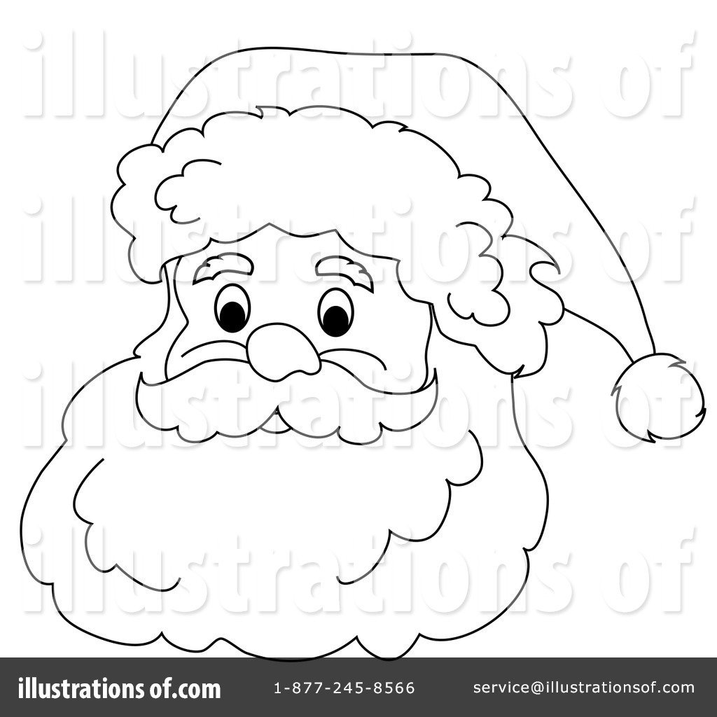 Santa Claus раскраска