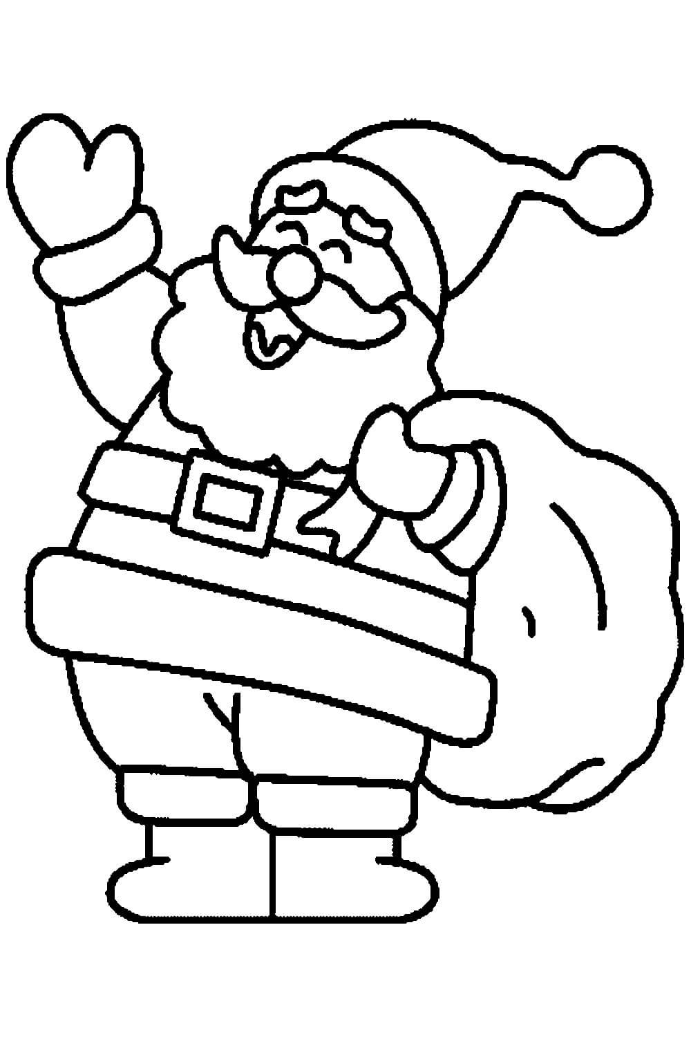 Трафареты для пряников дед Мороз