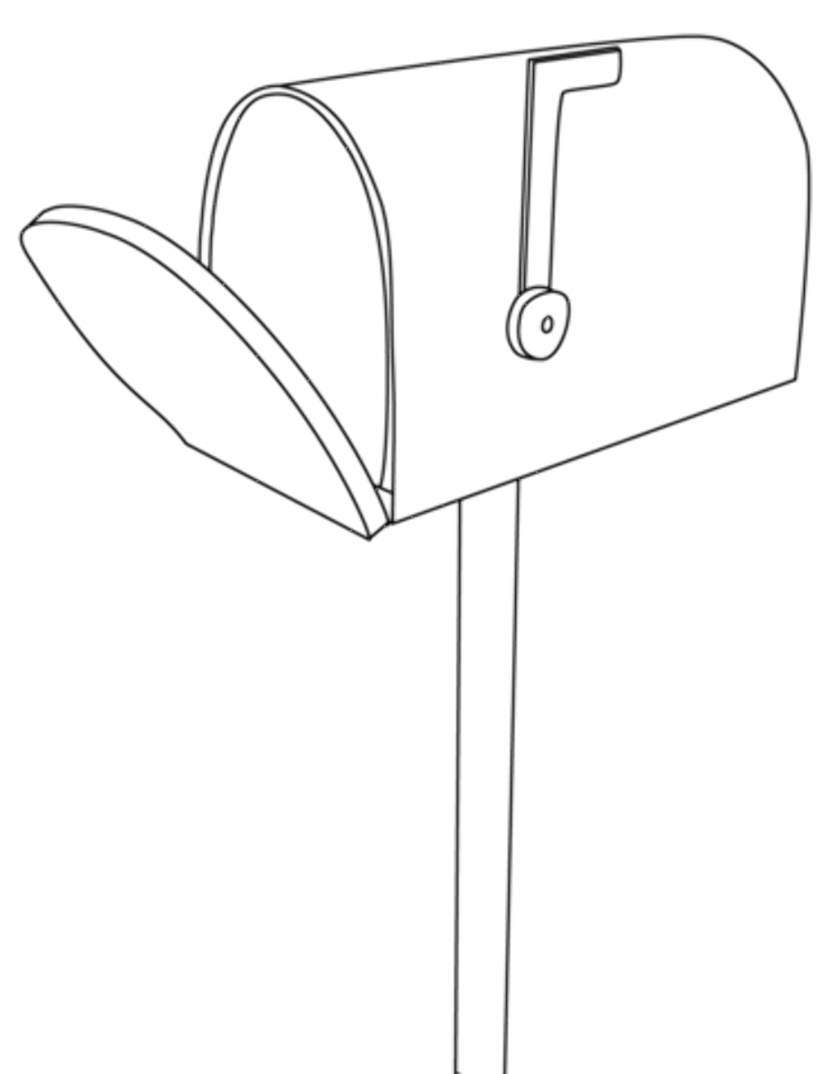 Распечатка почтовый ящик