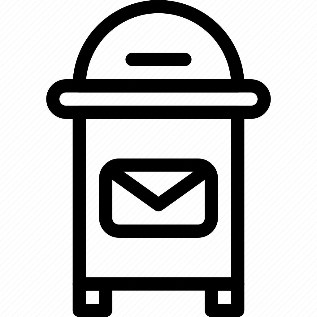 Почтовый ящик пиктограмма