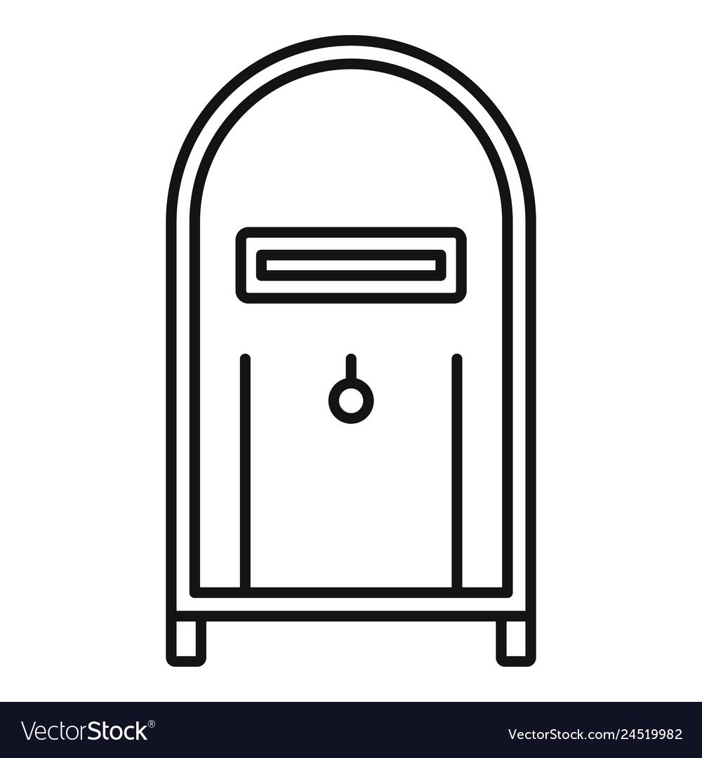 Почтовый ящик раскраска