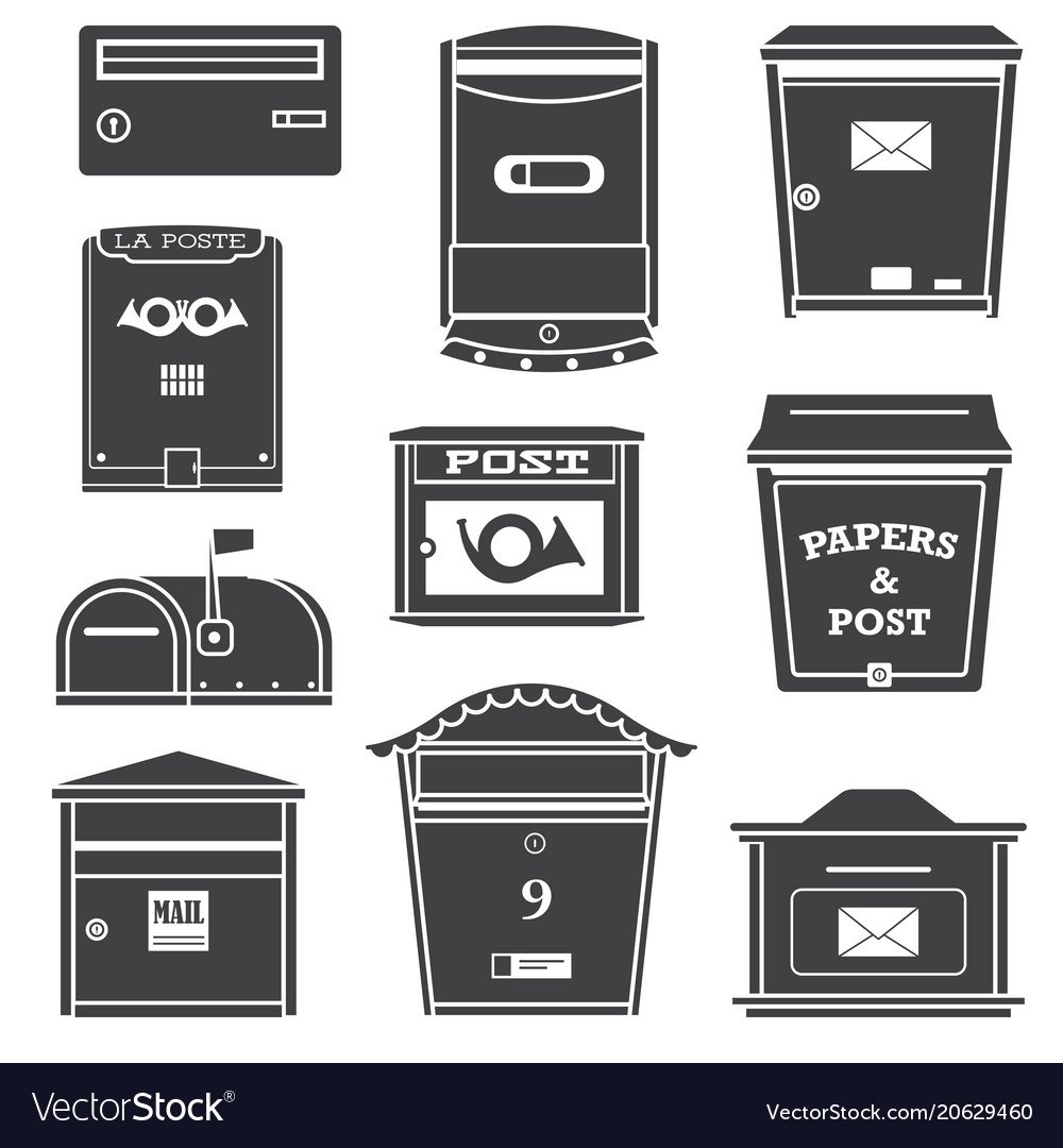 Почтовый ящик вектор