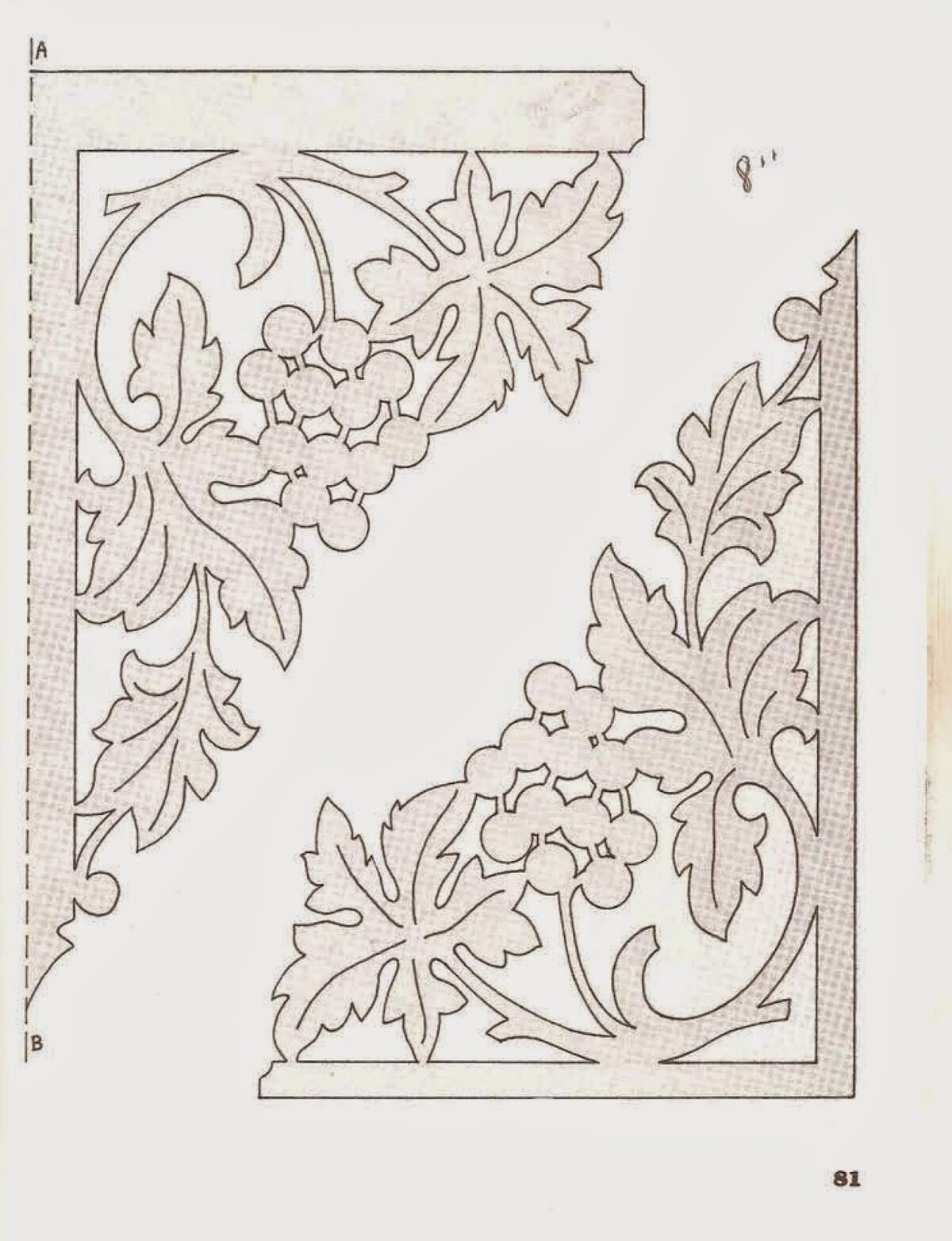 Трафареты для резьбы по дереву