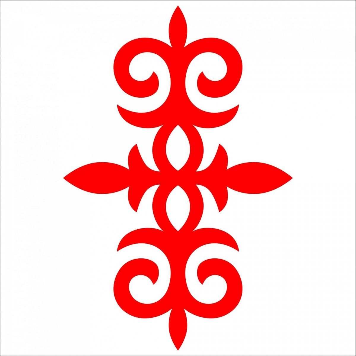 Кыргызский орнамент Тундук