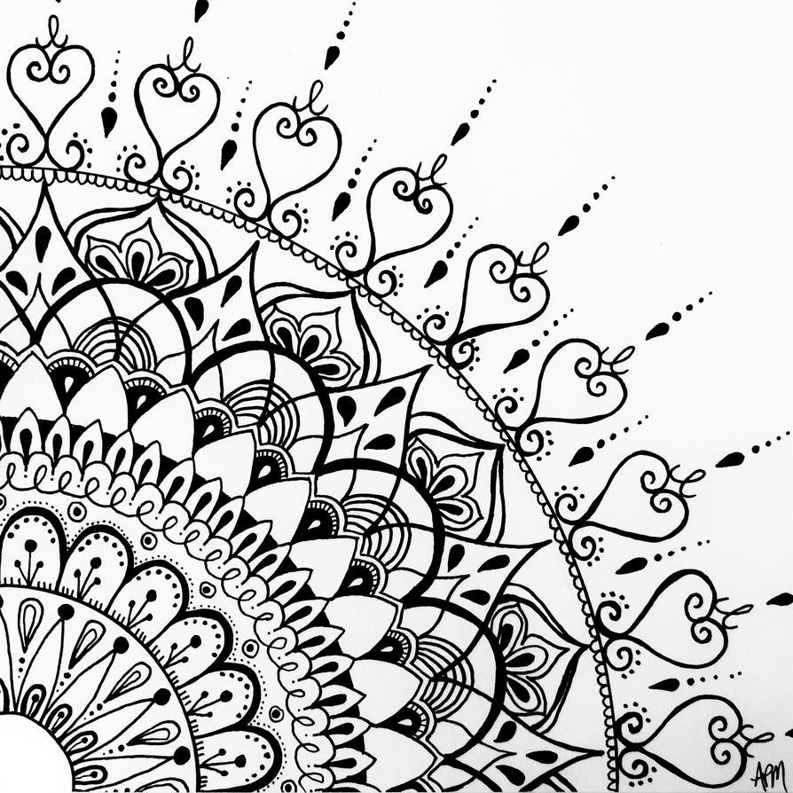 Орнамент марокканский четырехлистник