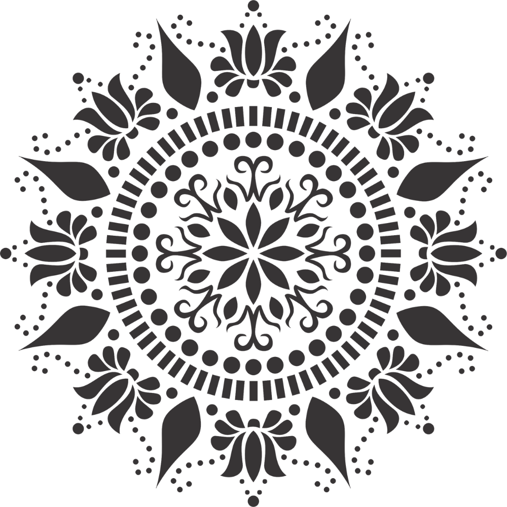 Трафареты узоров для стен