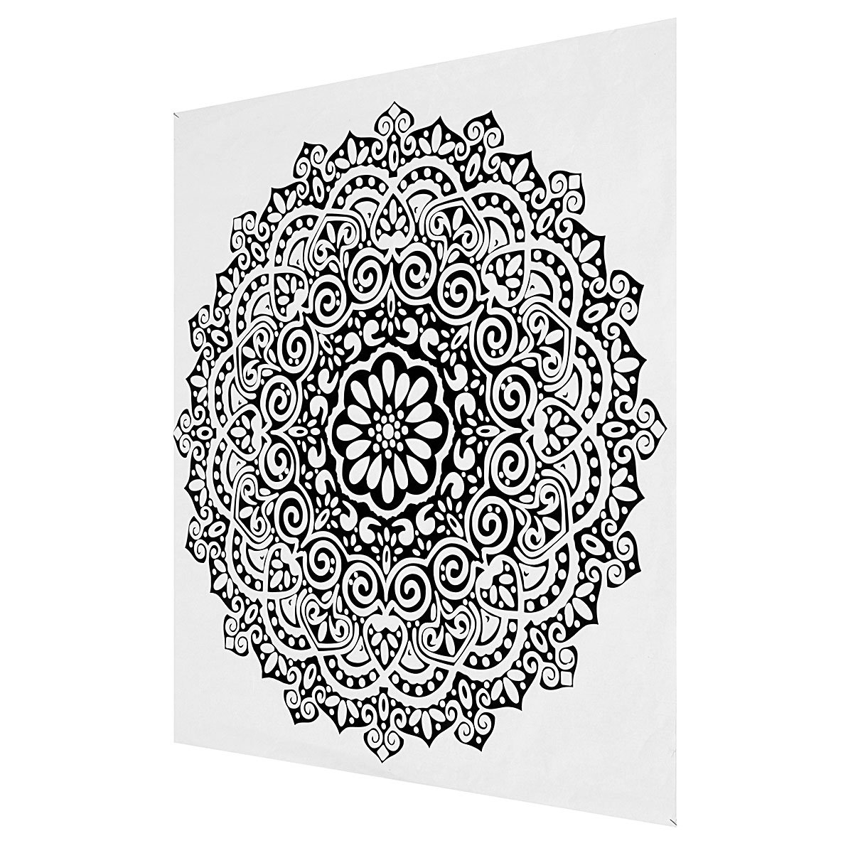 Трафарет Мандала для стены